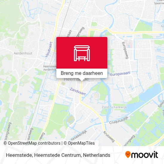 Heemstede, Heemstede Centrum kaart
