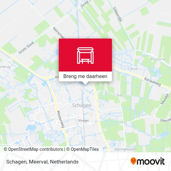 Schagen, Meerval kaart