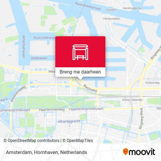 Amsterdam, Hornhaven kaart