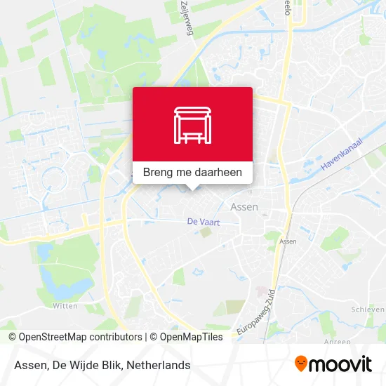 Assen, De Wijde Blik kaart