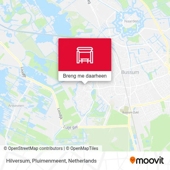 Hilversum, Pluimenmeent kaart
