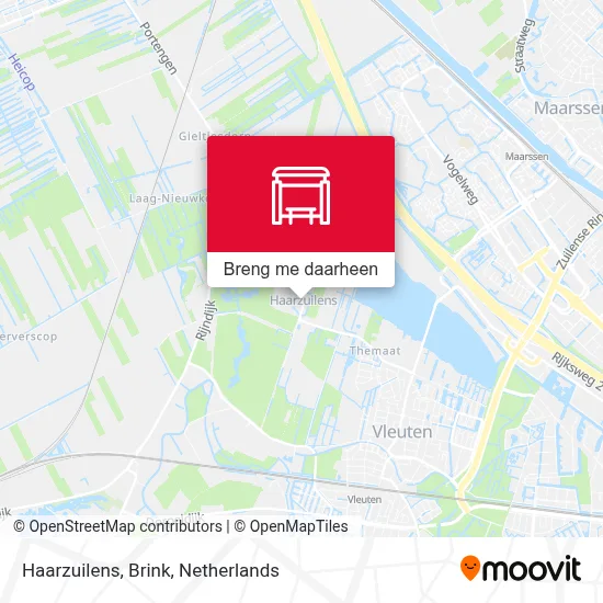 Haarzuilens, Brink kaart