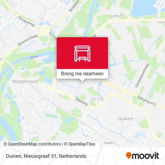 Duiven, Nieuwgraaf 31 kaart