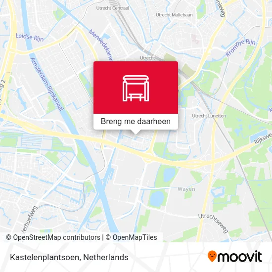 Kastelenplantsoen kaart