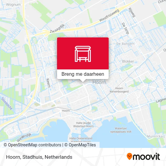 Hoorn, Stadhuis kaart