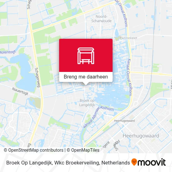 Broek Op Langedijk, Wkc Broekerveiling kaart