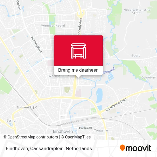 Eindhoven, Cassandraplein kaart
