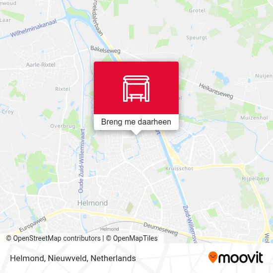 Helmond, Nieuwveld kaart