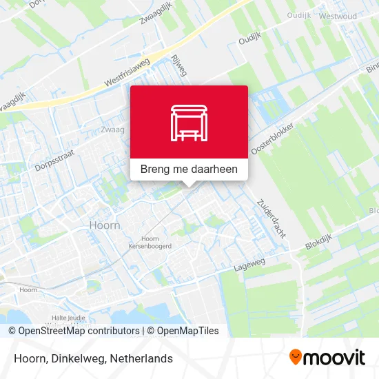 Hoorn, Dinkelweg kaart