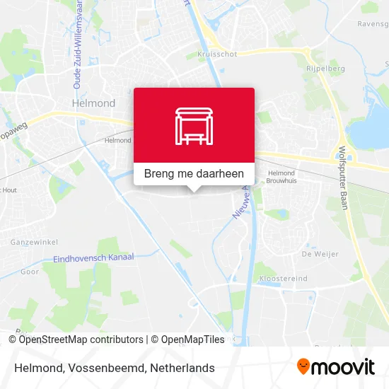 Helmond, Vossenbeemd kaart