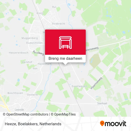 Heeze, Boelakkers kaart