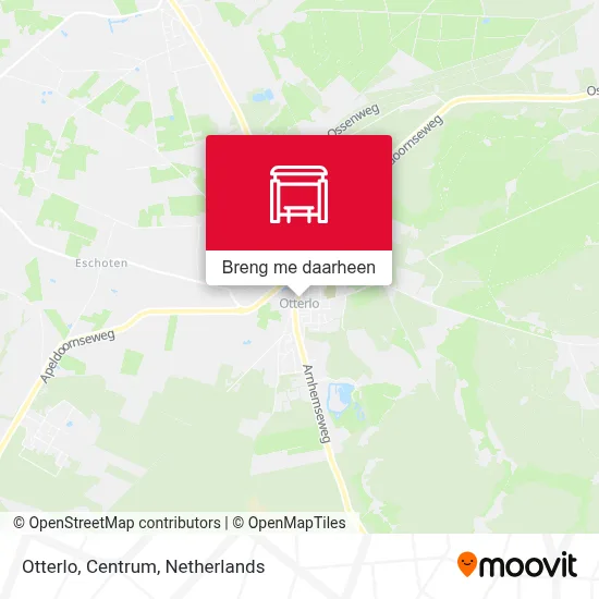 Otterlo, Centrum kaart