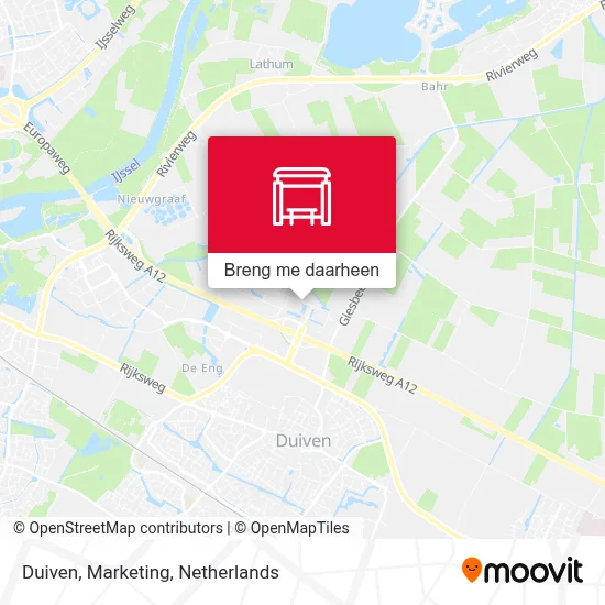 Duiven, Marketing kaart