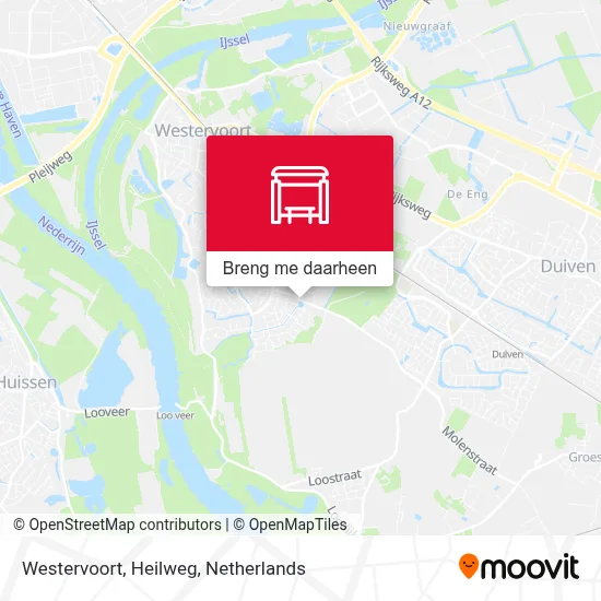 Westervoort, Heilweg kaart