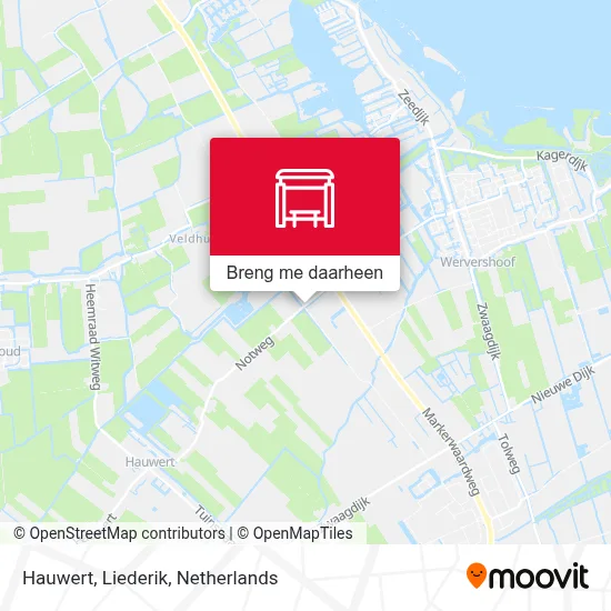 Hauwert, Liederik kaart