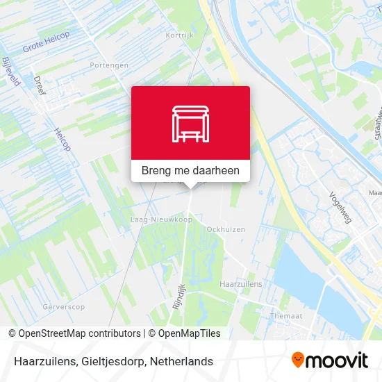 Haarzuilens, Gieltjesdorp kaart