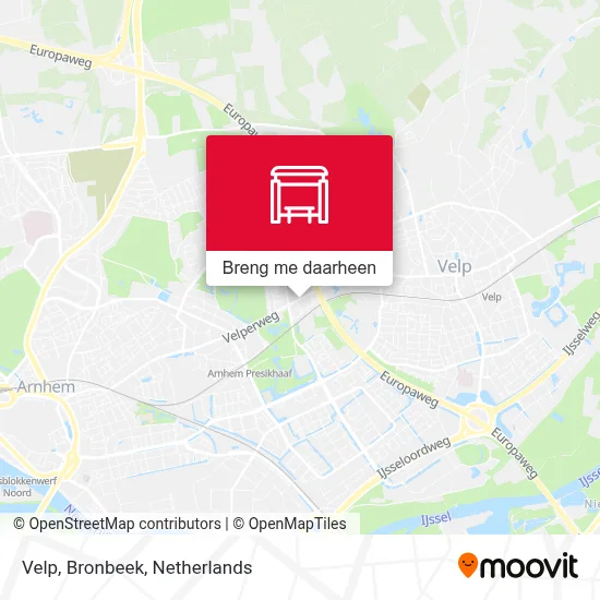 Velp, Bronbeek kaart