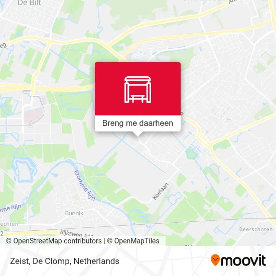 Zeist, De Clomp kaart