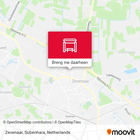 Zevenaar, Subenhara kaart