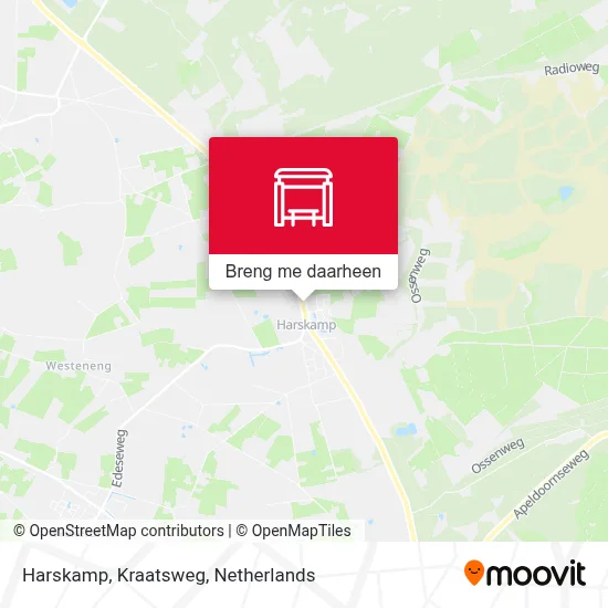 Harskamp, Kraatsweg kaart