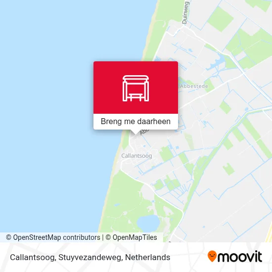 Callantsoog, Stuyvezandeweg kaart