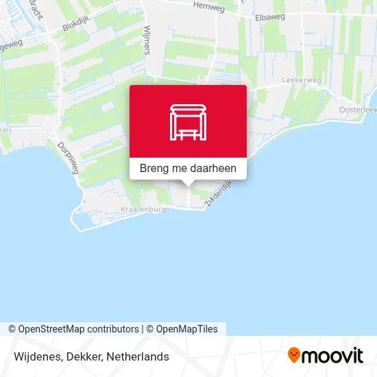 Wijdenes, Dekker kaart