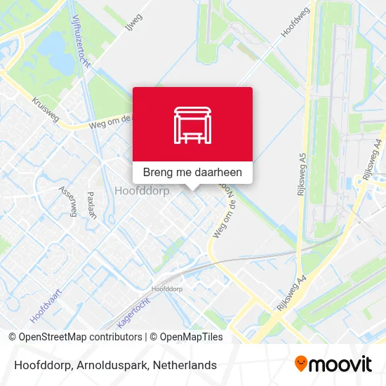 Hoofddorp, Arnolduspark kaart
