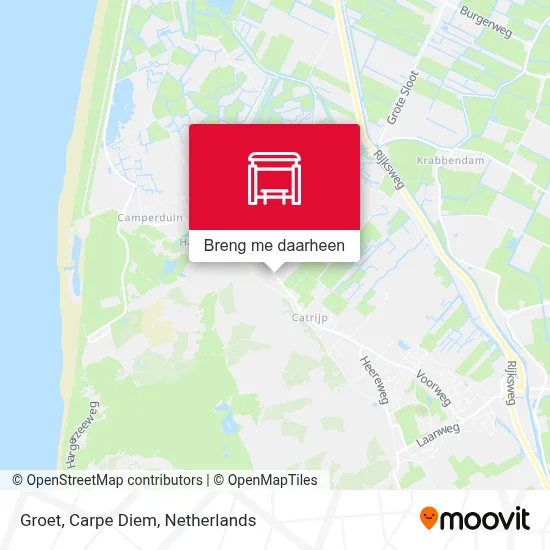 Groet, Carpe Diem kaart