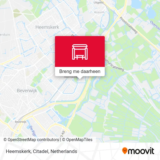 Heemskerk, Citadel kaart