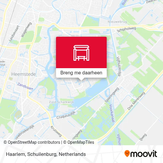 Haarlem, Schuilenburg kaart