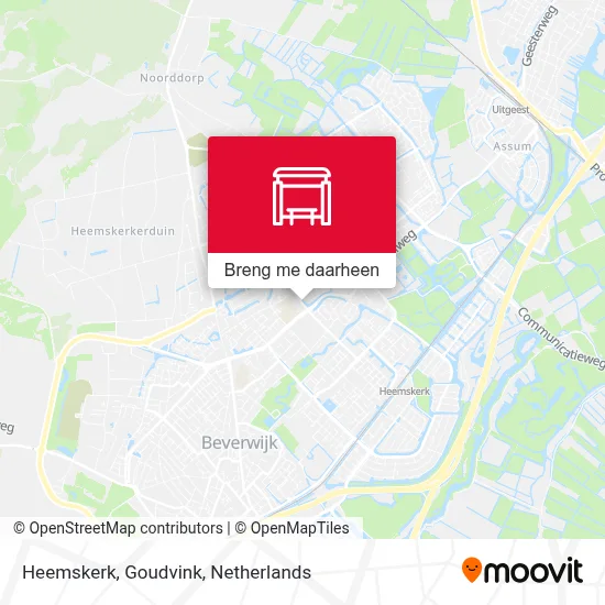 Heemskerk, Goudvink kaart