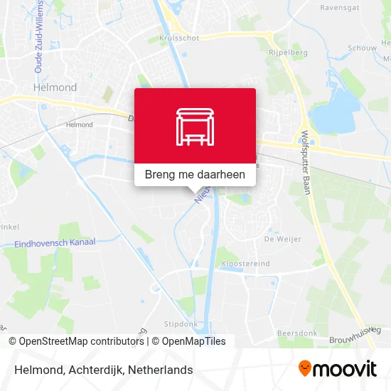 Helmond, Achterdijk kaart