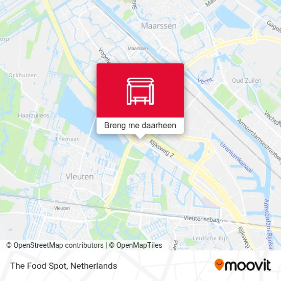 The Food Spot kaart
