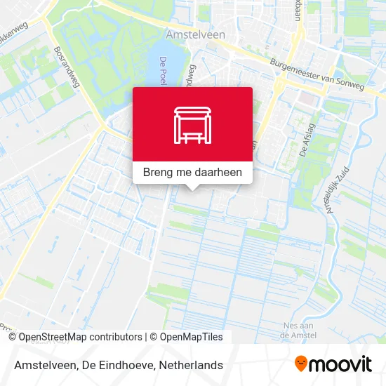 Amstelveen, De Eindhoeve kaart