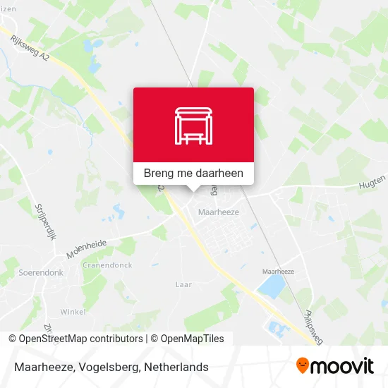 Maarheeze, Vogelsberg kaart