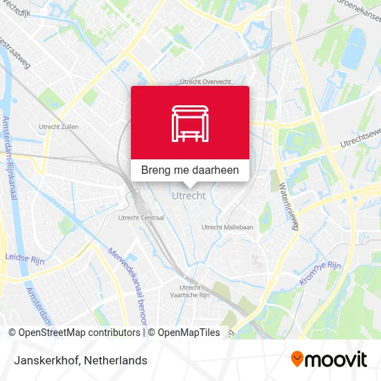 Janskerkhof kaart