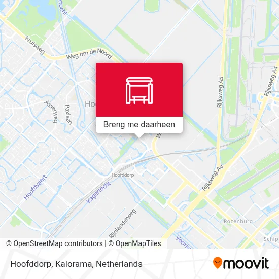 Hoofddorp, Kalorama kaart
