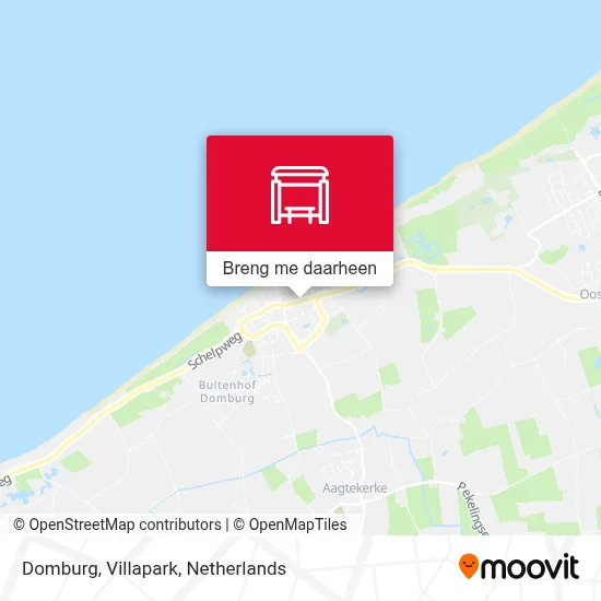 Domburg, Villapark kaart