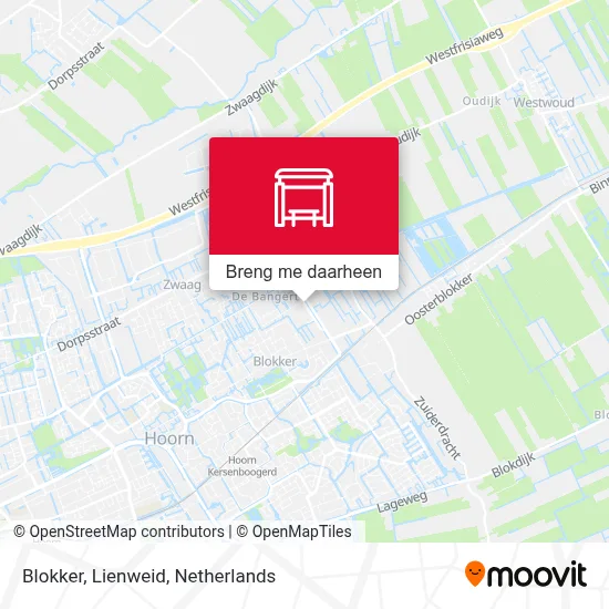 Blokker, Lienweid kaart