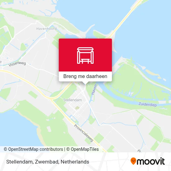 Stellendam, Zwembad kaart
