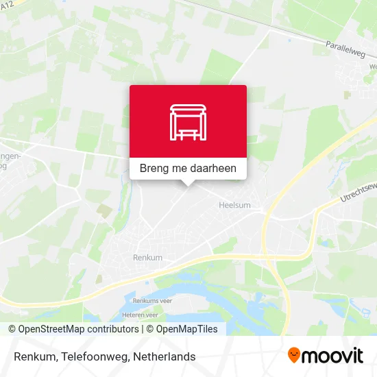 Renkum, Telefoonweg kaart