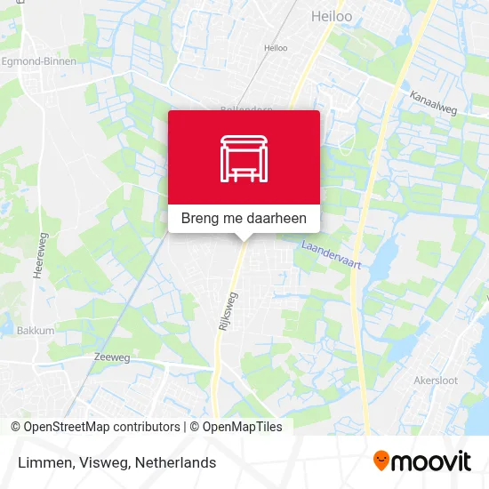 Limmen, Visweg kaart