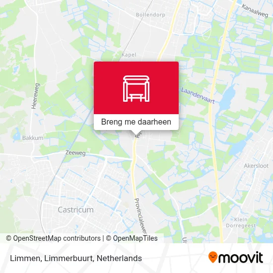 Limmen, Limmerbuurt kaart