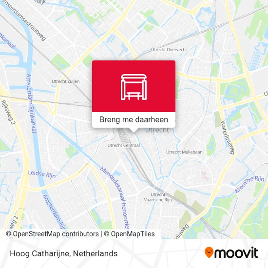 Hoog Catharijne kaart