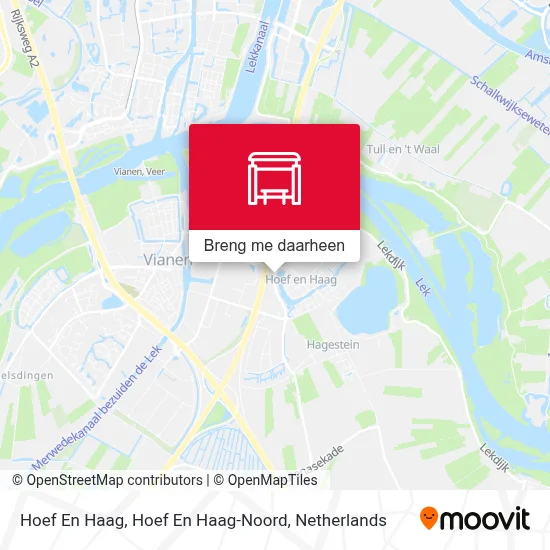 Hoef En Haag, Hoef En Haag-Noord kaart