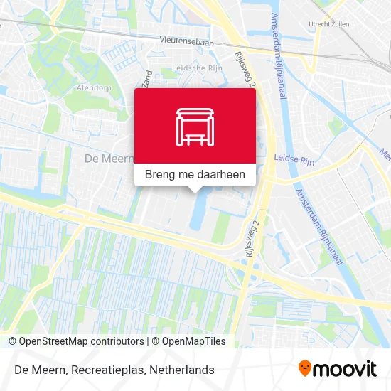 De Meern, Recreatieplas kaart