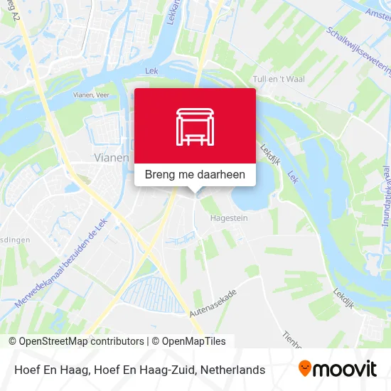 Hoef En Haag, Hoef En Haag-Zuid kaart