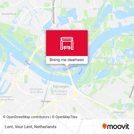 Lent, Veur Lent kaart