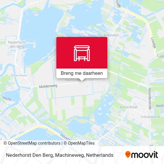 Nederhorst Den Berg, Machineweg kaart