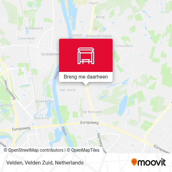 Velden, Velden Zuid kaart